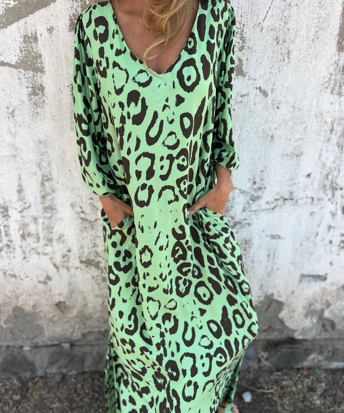 Fiona | Rochie lungă imprimată