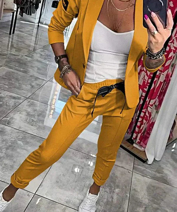 Elena | Blézer és Jogger Szett