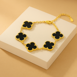 Léna - Arany lóhere karkötő