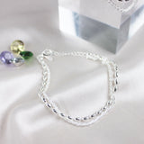 Karola - Ezüst cirkónia karkötő