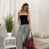 Zita | Ivy Crimson Luxe bőr kézitáska