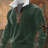 GABRIEL™ | ZIPZÁRÁS PULÓVER ÉS BÉLELT KERESZT