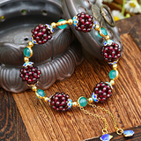 Léna - Természetes kő karkötő Granada