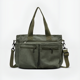 Léna | Borongós kordbársony praktikus vászontáska