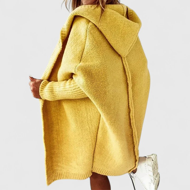 Davynne | Kapucnis hosszú kardigán