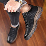 Attila | Rugalmas bőr férfi cipők