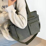 Léna | Borongós kordbársony praktikus vászontáska