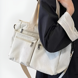 Léna | Borongós kordbársony praktikus vászontáska